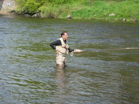 Fishing the Dee à  Banchory